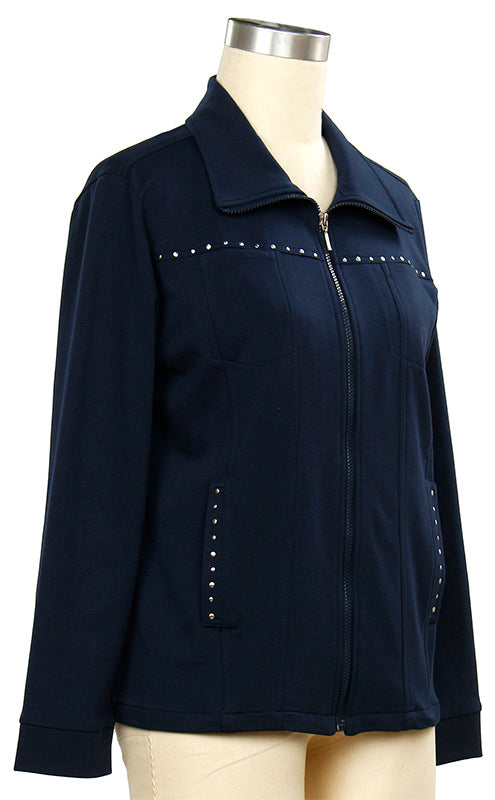 L Hamrick Monroe Classic Jacket – Zip Front Jacket