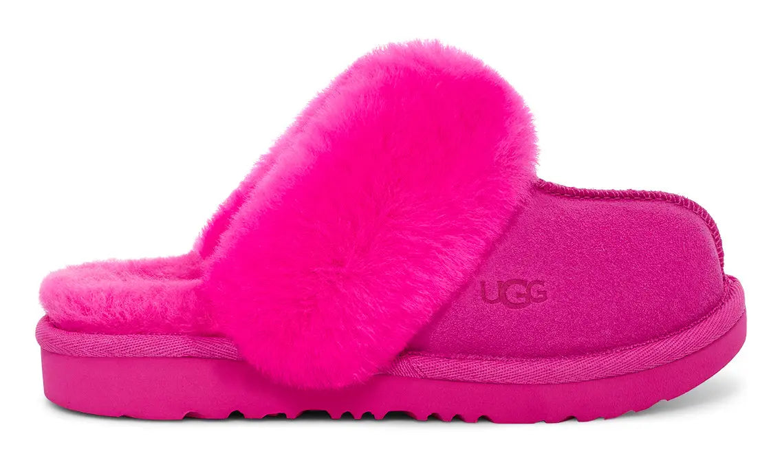 Kids’ UGG Cozy II – Soft & Fluffy Slip-On Slipper for Indoor & Outdoor Wear    UGG