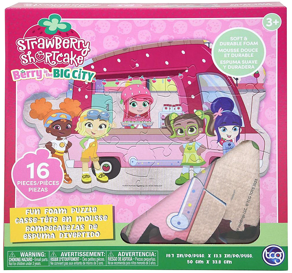 Joia Berry in the Big City Foam Puzzle – Strawberry Shortcake Kids Soft Puzzle JOIA TRADING CO.