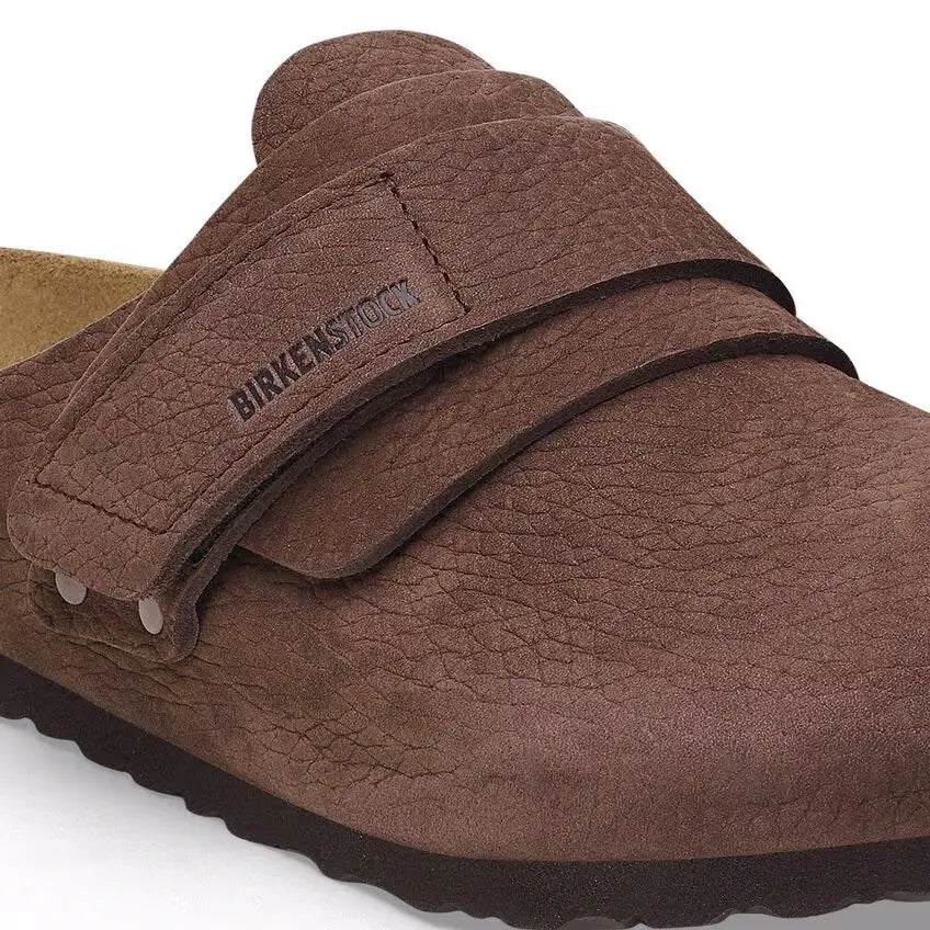 Birkenstock Nagoya – Women’s Nubuck Leather Clog with Adjustable Strap BIRKENSTOCK