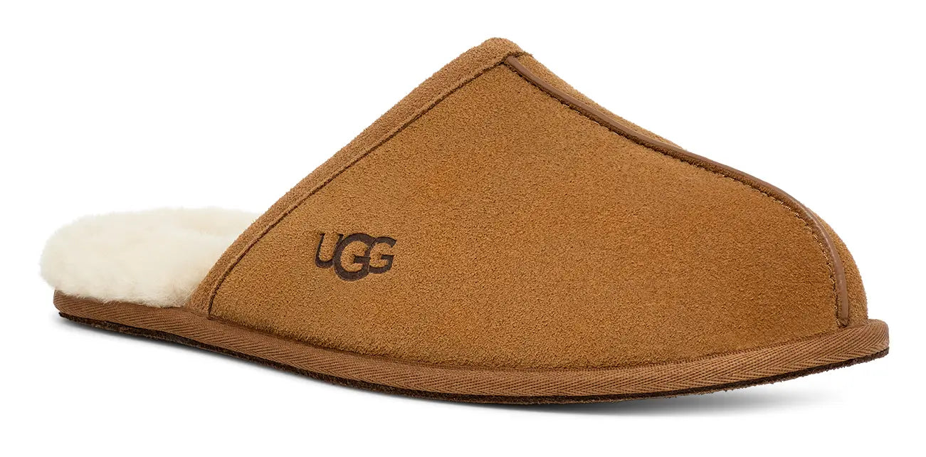 Men’s UGG Scuff – Cozy Wool-Lined Indoor Slipper CHESTNUT-M-15 UGG