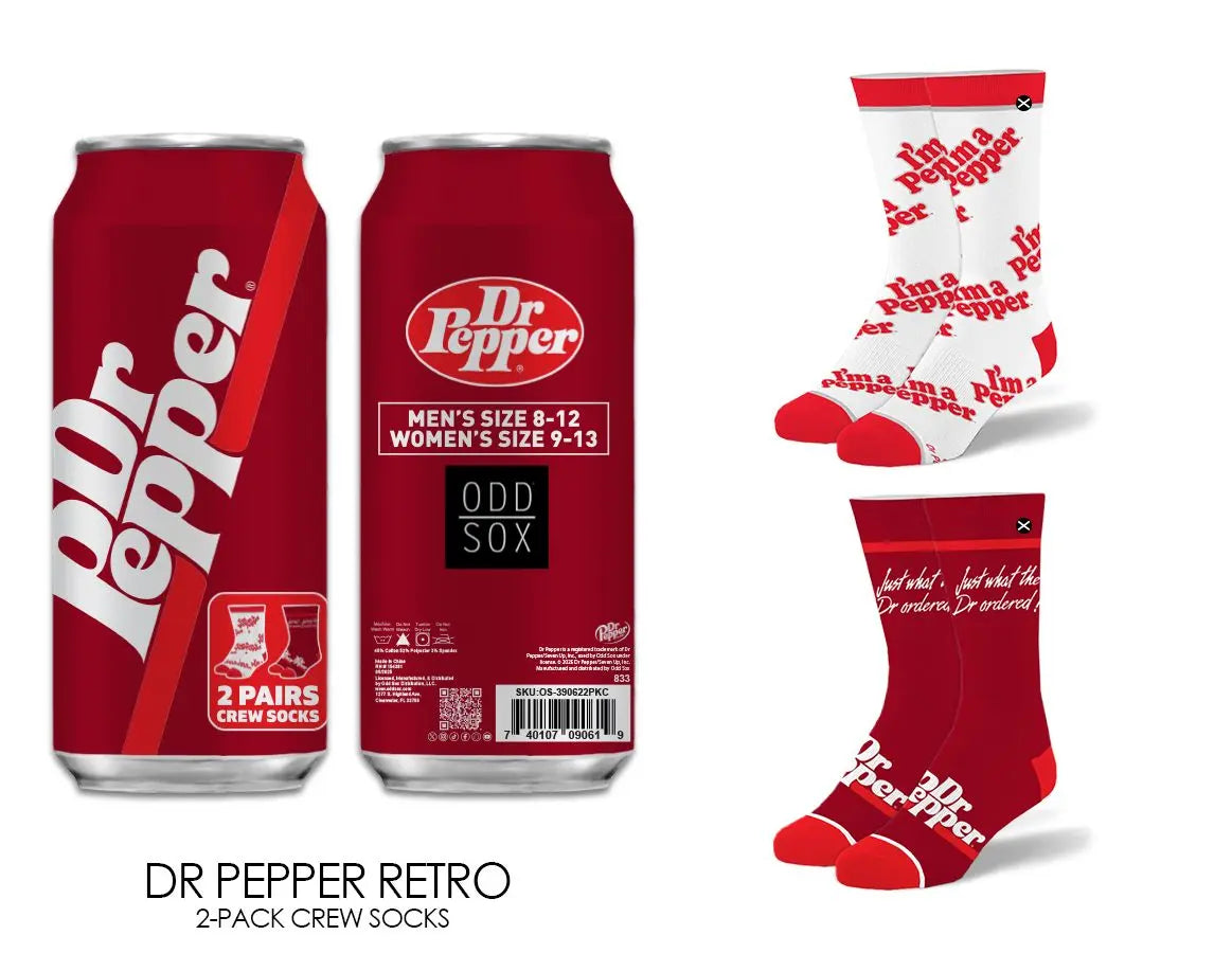 ODD SOX Beverage 2 Pack Crew – Zero Chill, Maximum Style Product variant