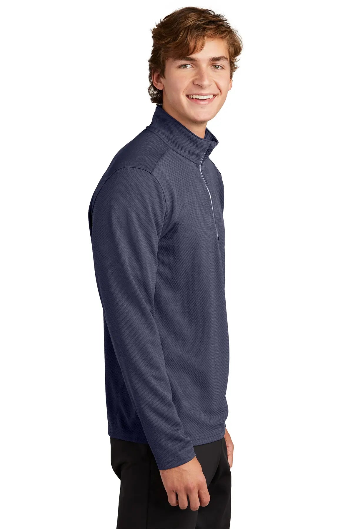 Texture 1/4 Zip Pullover SAN MAR