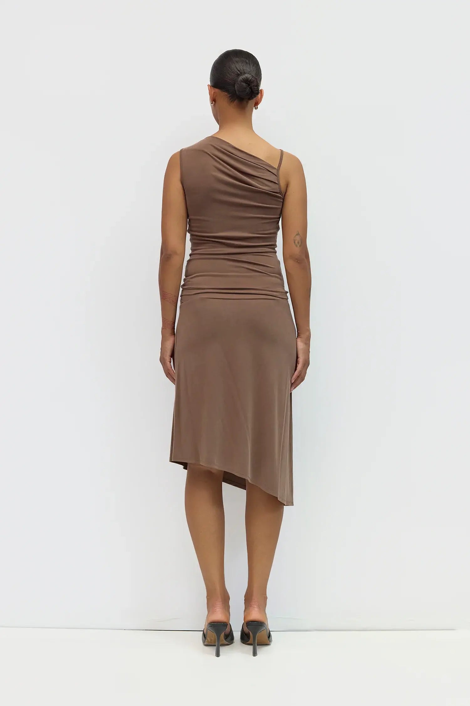 Mod Ref Afterglow Wrap Skirt – Effortless Draping with Modern Detail