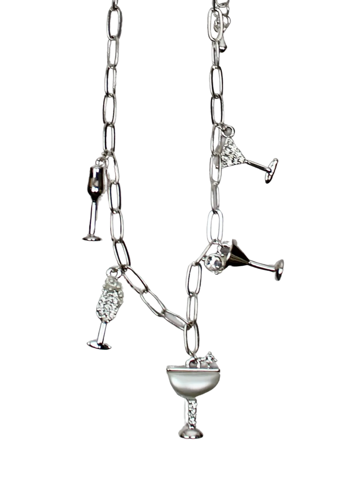 Joia Cheers Darling Charm Bracelet – Cocktail Charm Bracelet JOIA TRADING CO.
