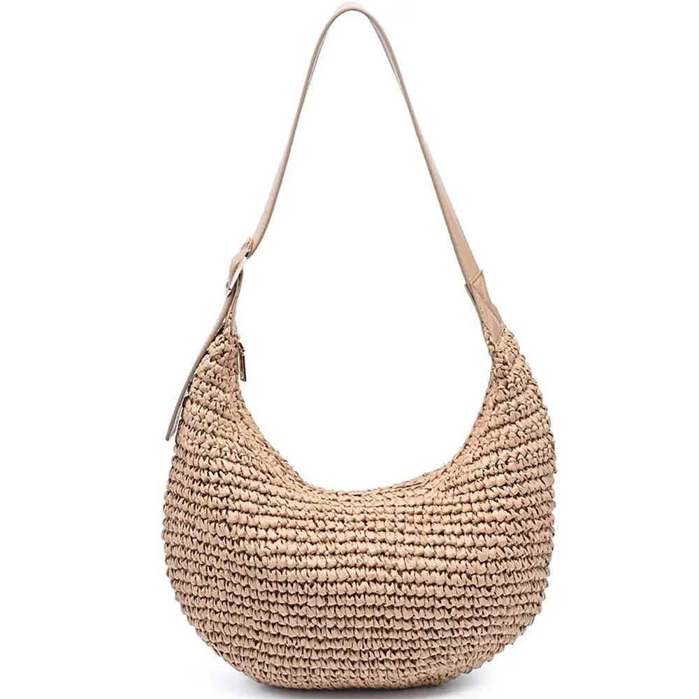 Joia Afterglow Weave Bag – Casual Chic Hobo Bag JOIA TRADING CO.