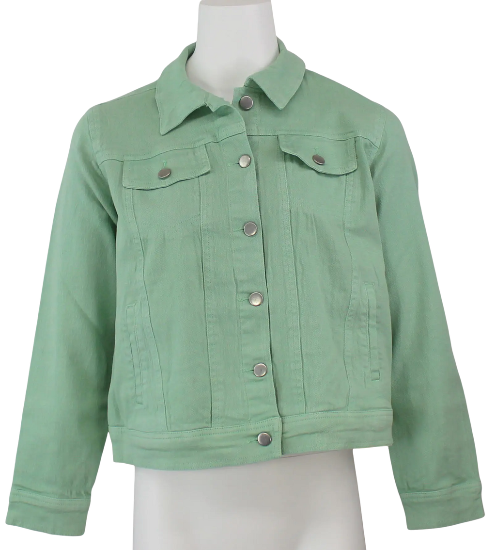 Colleen Jacket by Keren Hart Stretch Denim Utility Layer Colleen Jacket by Keren Hart Stretch Denim Utility Layer
