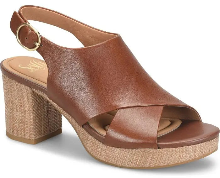 Women’s Sofft Liv – Platform Slingback Heel Sandals SOFFT