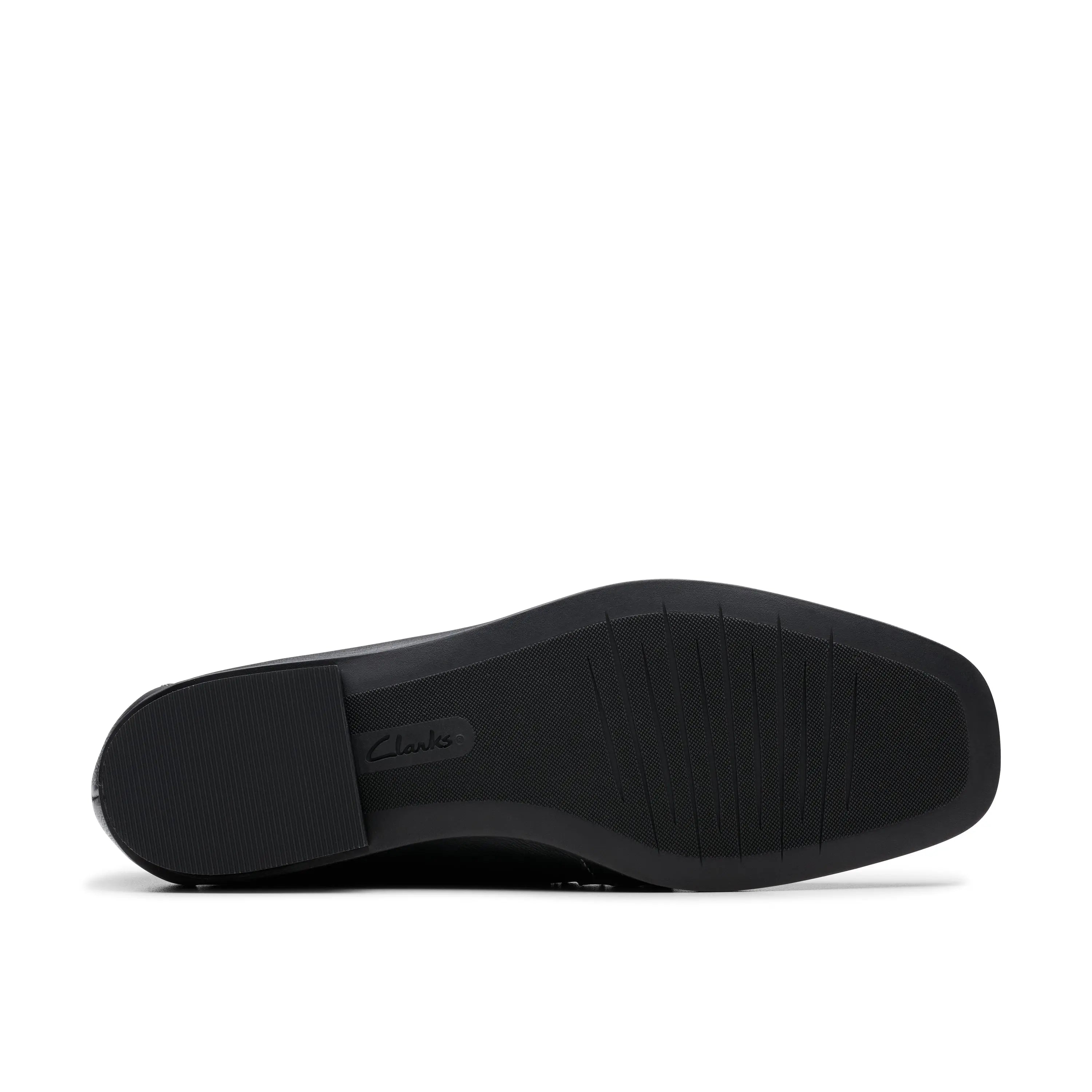 Clarks Women’s Sarafyna Iris – Leather Loafer with Chain Detail CLARKS