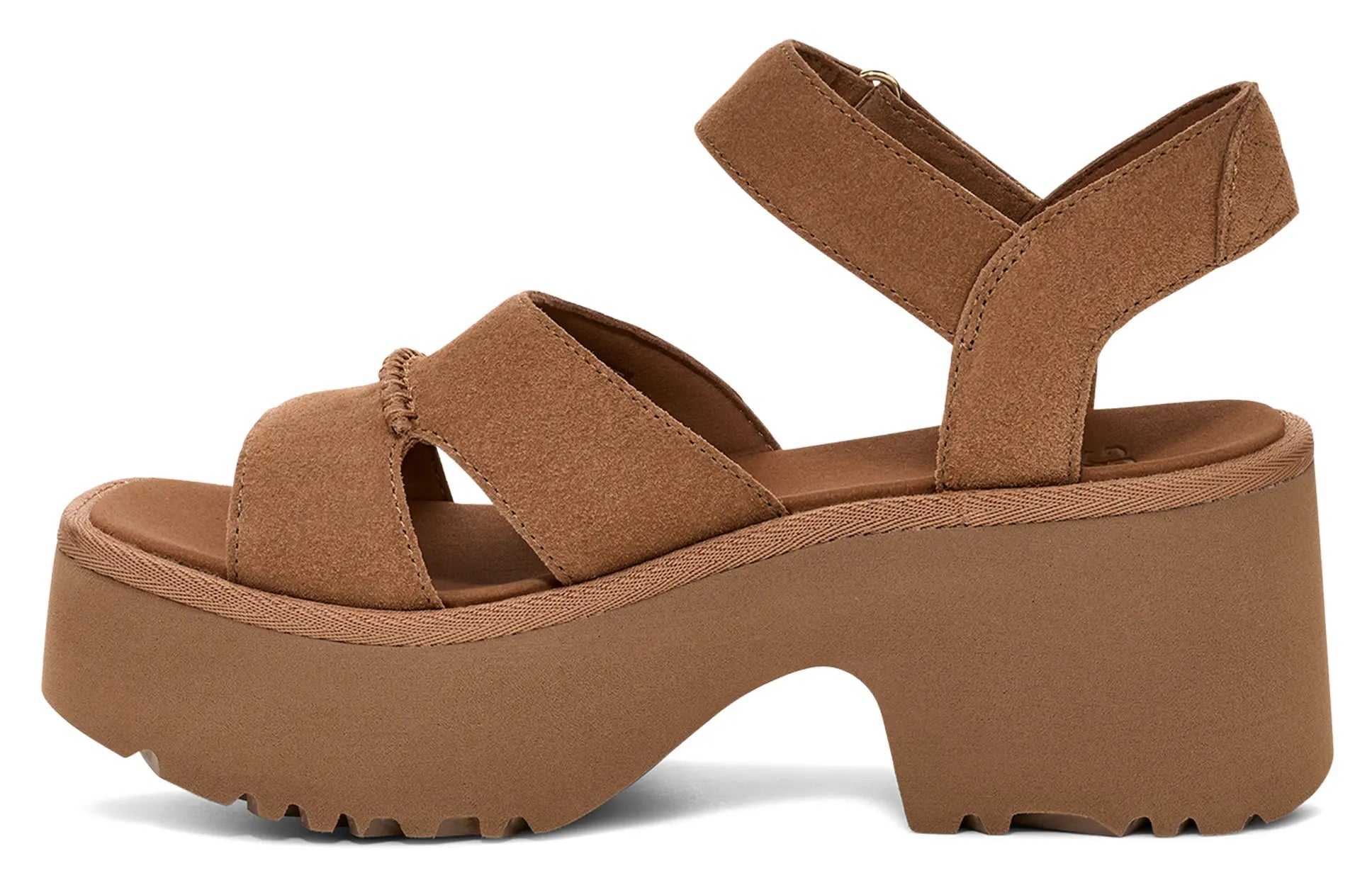 UGG New Heights Ankle Strap – Chic & Comfortable Platform Sandals UGG