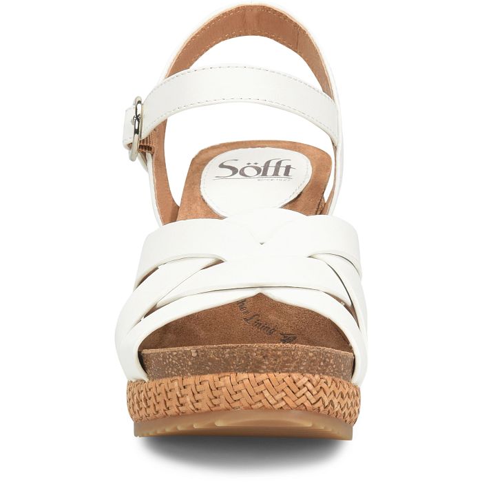 Women's Sofft Carlana – Elegant Woven Wedge Sandals SOFFT