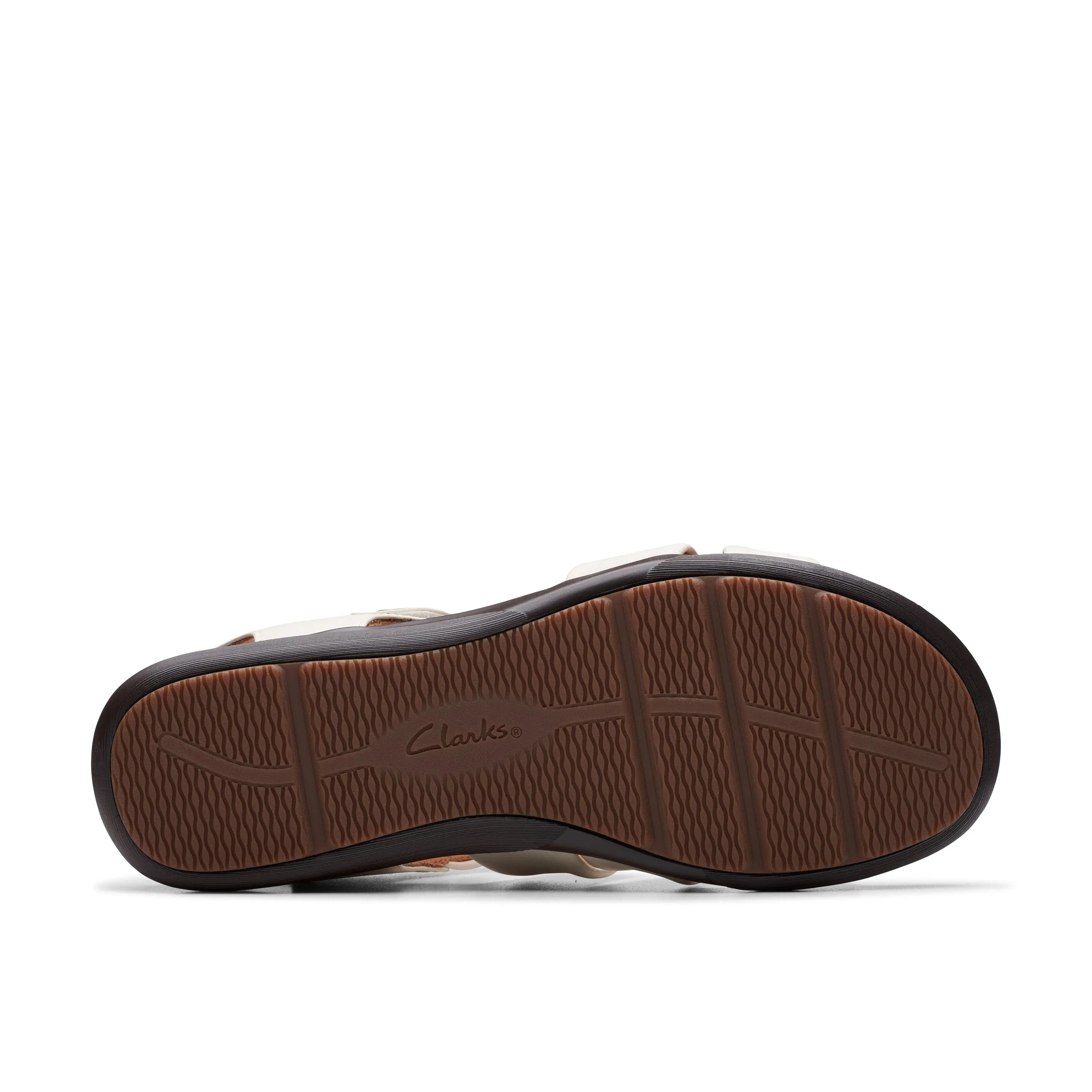 Clarks Katly Ave Sandal – Adjustable Laser-Cut Comfort Sandal with Cushion Footbed CLARKS