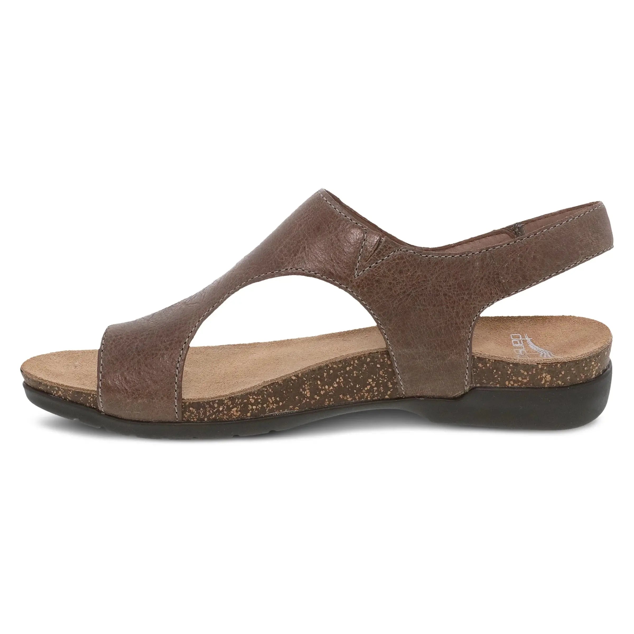 Women's Dansko Reece Waxy Burnished Sandal – Style Meets All-Day Comfort