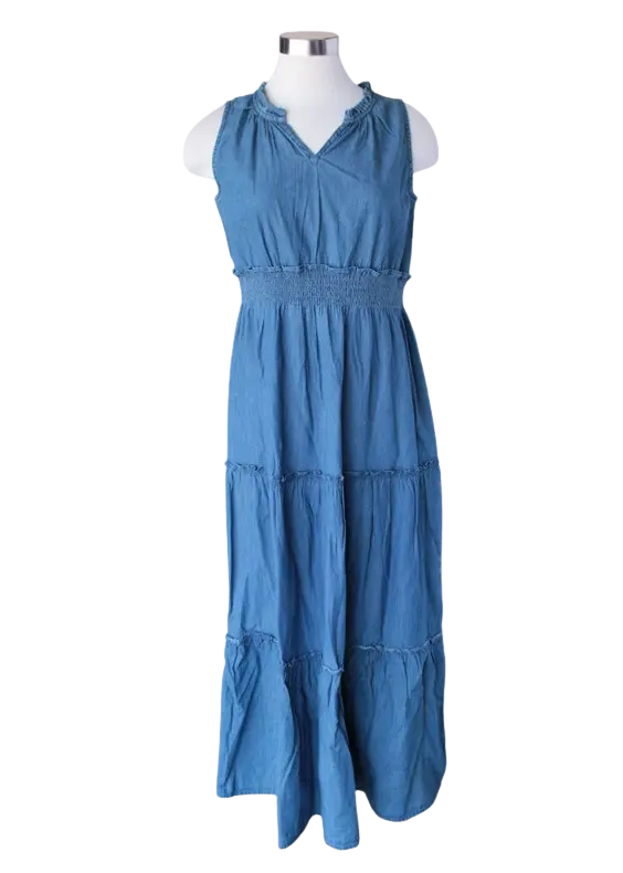 Keren Hart Coastal Daydream Dress – Summer Smocked Waist Dress KEREN HART