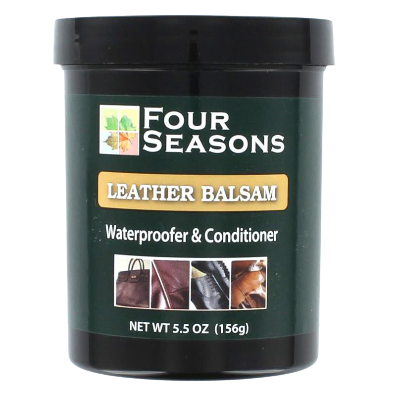 Four Seasons Leather Balsam – 5.5 oz Conditioner & Waterproofing Balm BURTEN DISTRIBUTION