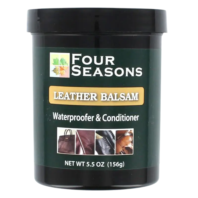 Four Seasons Leather Balsam – 5.5 oz Conditioner & Waterproofing Balm BURTEN DISTRIBUTION