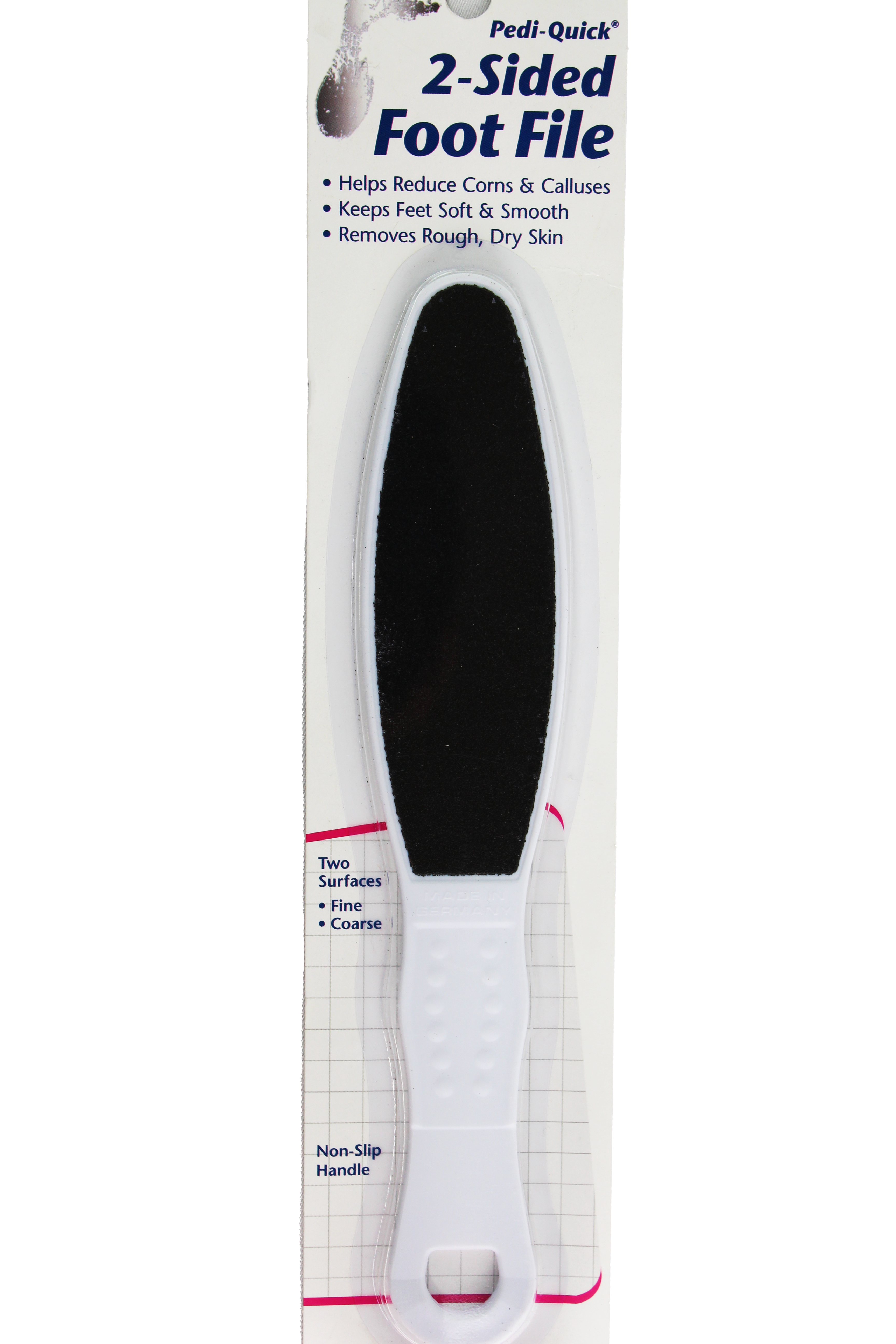 PediFix Pedi-Quick 2-Sided Foot File – Dual Surface for Soft, Smooth Feet PEDIFIX