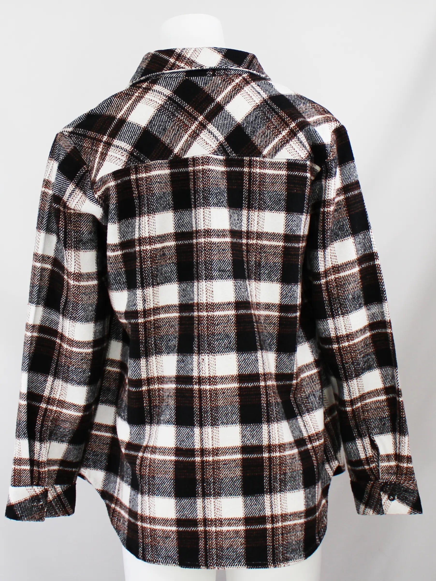 Keren Hart Pumpkin Season Shirt – Classic Fall Plaid Flannel KEREN HART