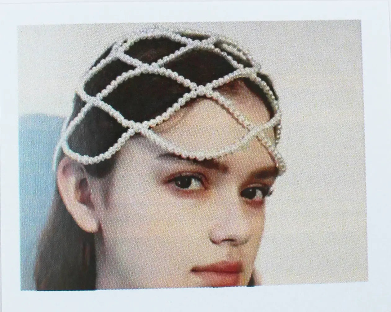 Joia Pearl Halo Headpiece – Beaded Statement Hair Accessory JOIA TRADING CO.