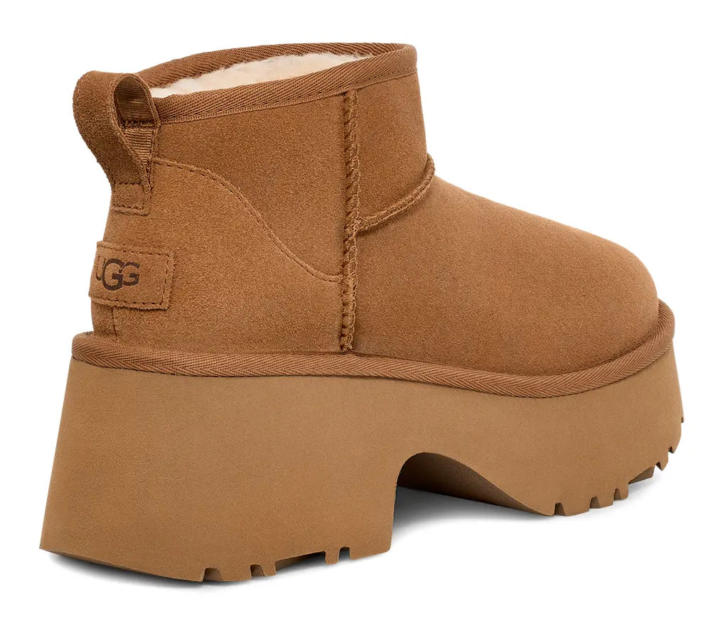UGG Women's Classic Ultra Mini New Heights – Bold, Cozy & Elevated UGG