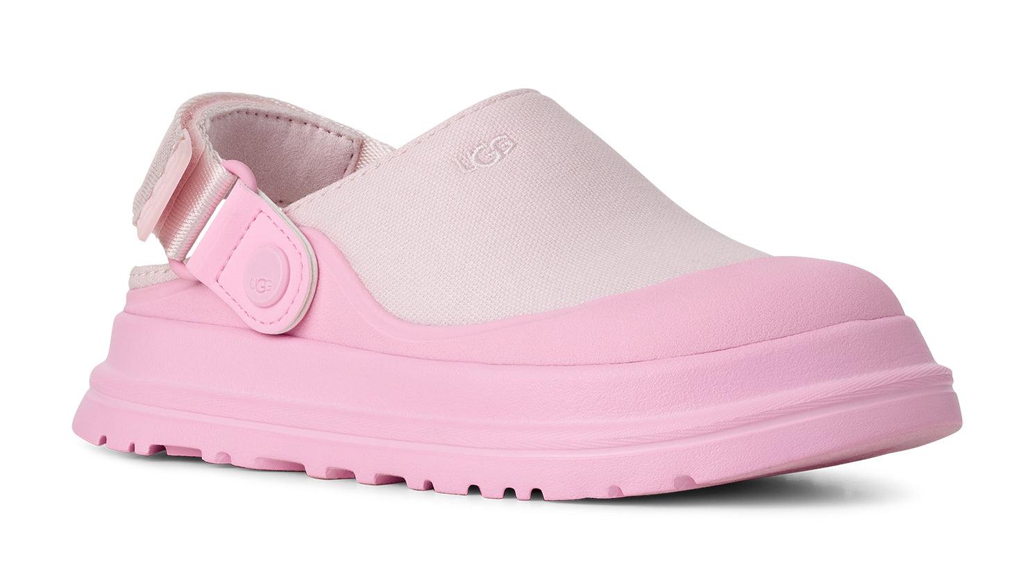 Kid’s UGG GoldenGlow Canvas Clog – Lightweight Summer Shoe