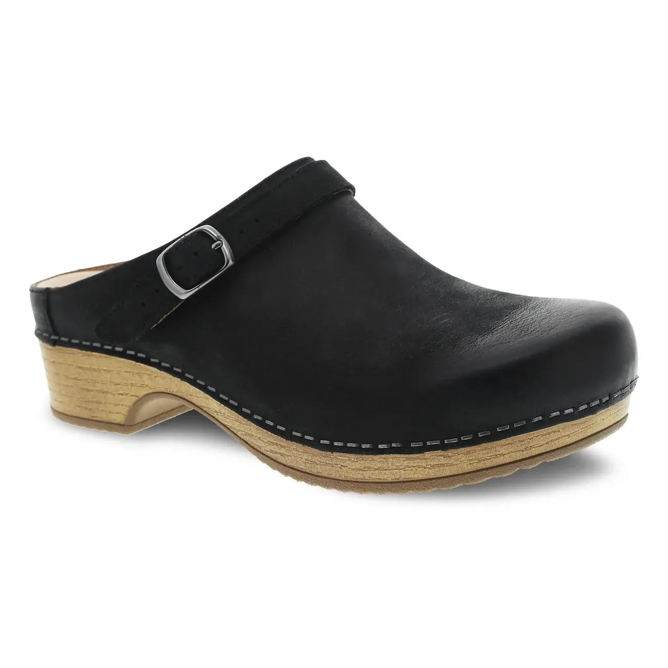 Women's Berry Burnished Nubuck BLACK-41 DANSKO