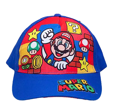 Kid’s Joia Super Mario Baseball Hat – Gaming Inspired Style JOIA TRADING CO.