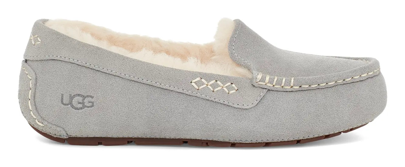 Women's UGG Ansley – Classic Suede Moccasin with Wool Lining UGG