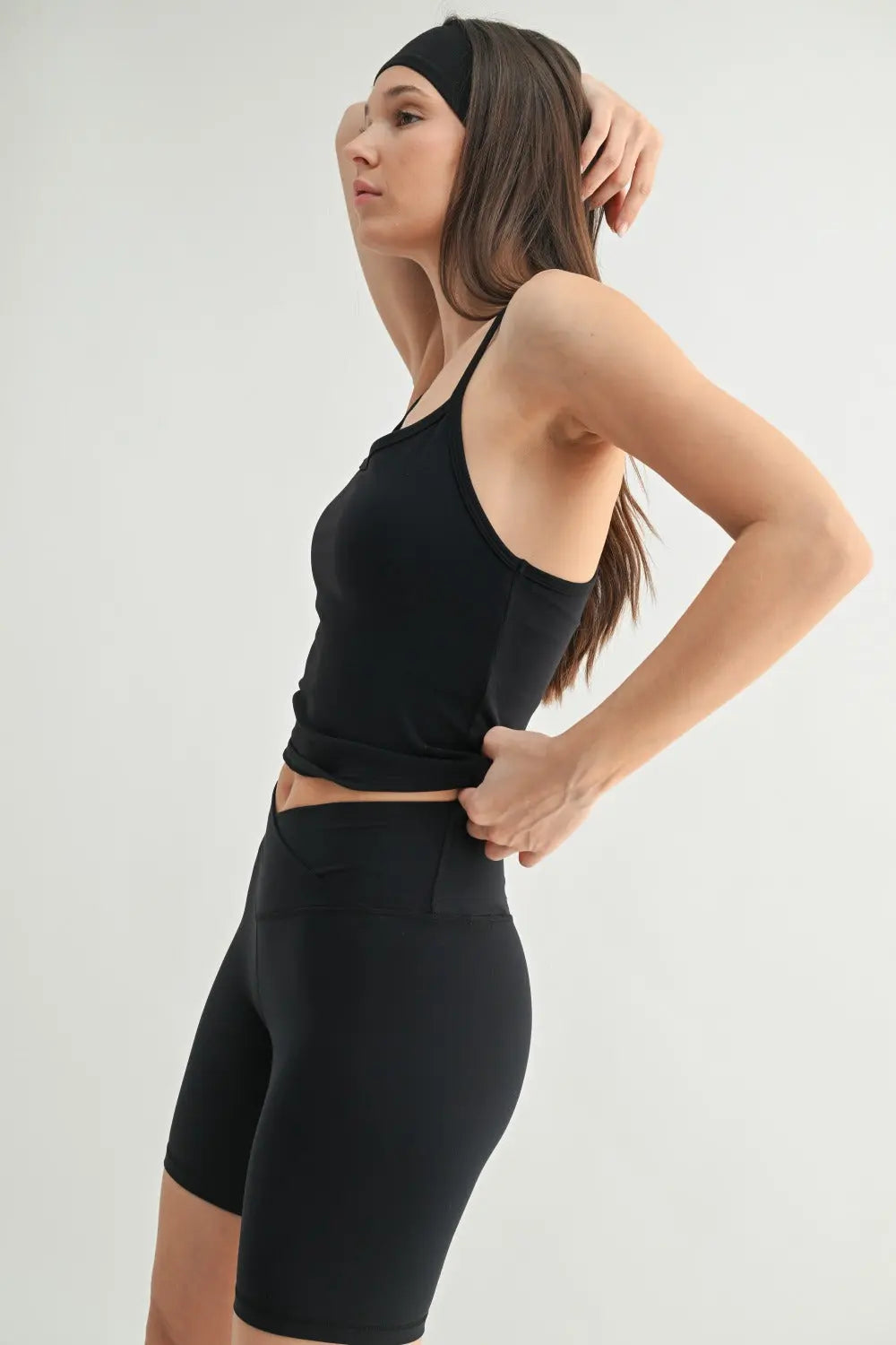 Mono B Spaghetti Strap Active Tank Top – Supportive, Stretchy & Stylish MONO B