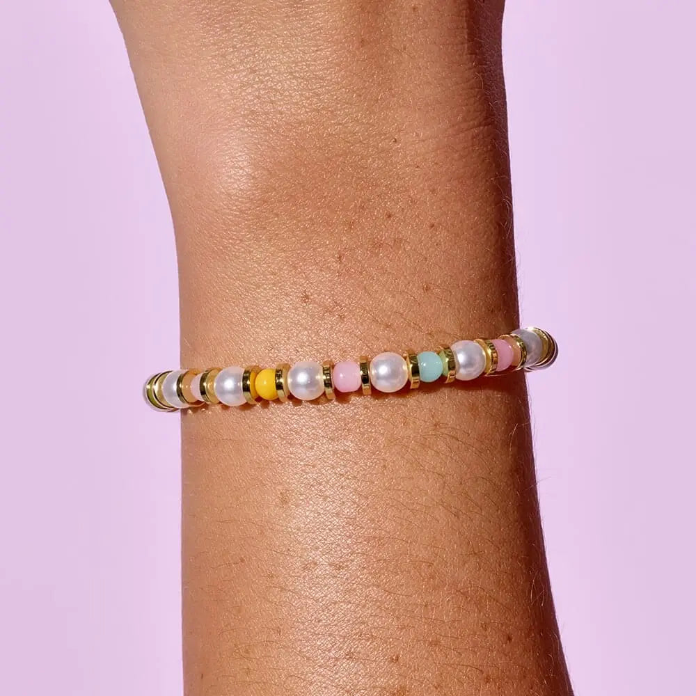 Pearl Bloom Stretch Bracelet PURA VIDA BRACELETS