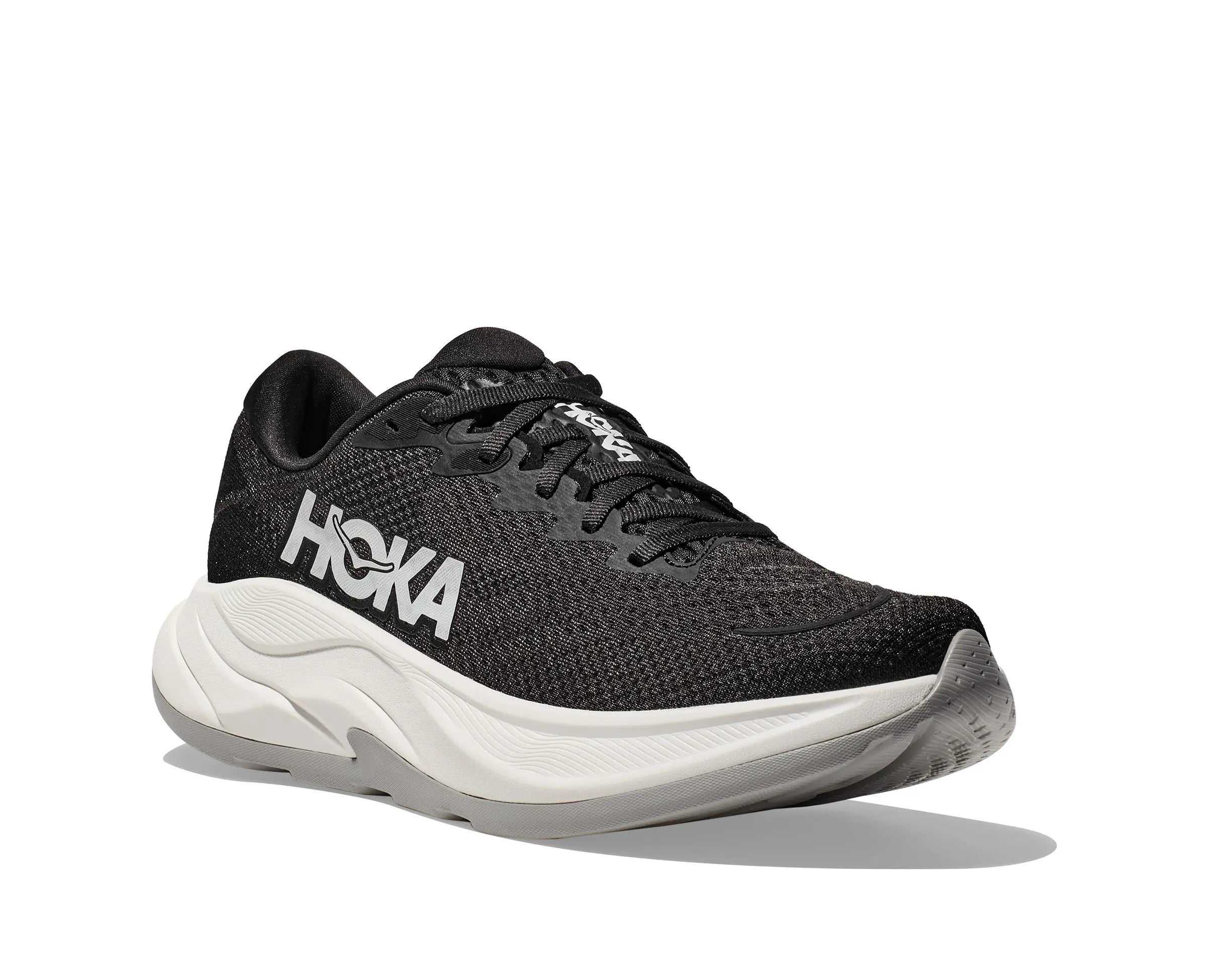 HOKA Women's Rincon 4 – Ultra-Light Cushioning for Everyday Runs BLACK-WHITE-D-10 HOKA