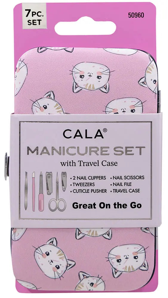 Joia Manicure Set – Portable 7-Piece Nail Care Kit with Travel Case JOIA TRADING CO.