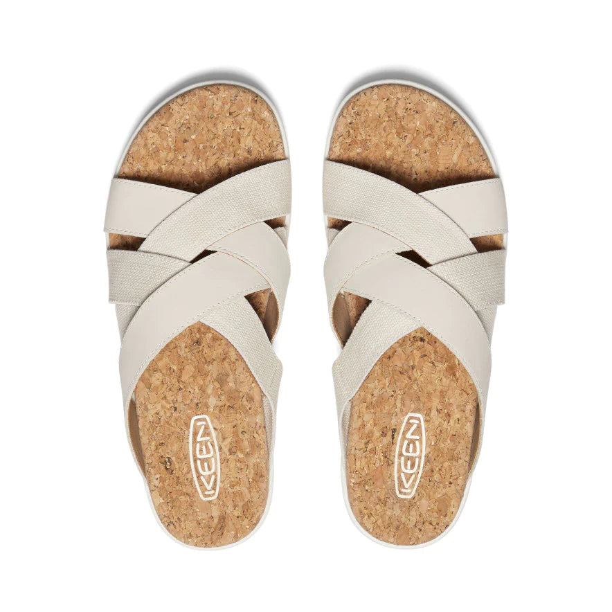 Women's KEEN Elle Mixed Slide – Arch Support & Sustainable Style KEEN