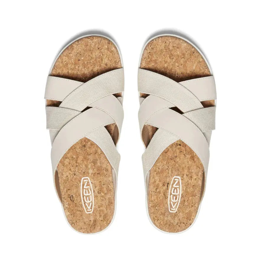 Women's KEEN Elle Mixed Slide – Arch Support & Sustainable Style KEEN