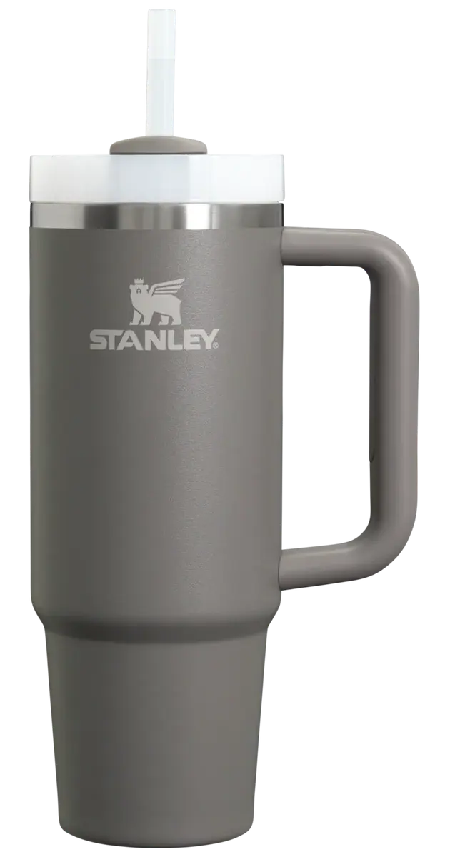 Stanley Quencher H2.0 FlowState30 oz Tumbler – Leakproof, Insulated & Sustainable STONE STANLEY