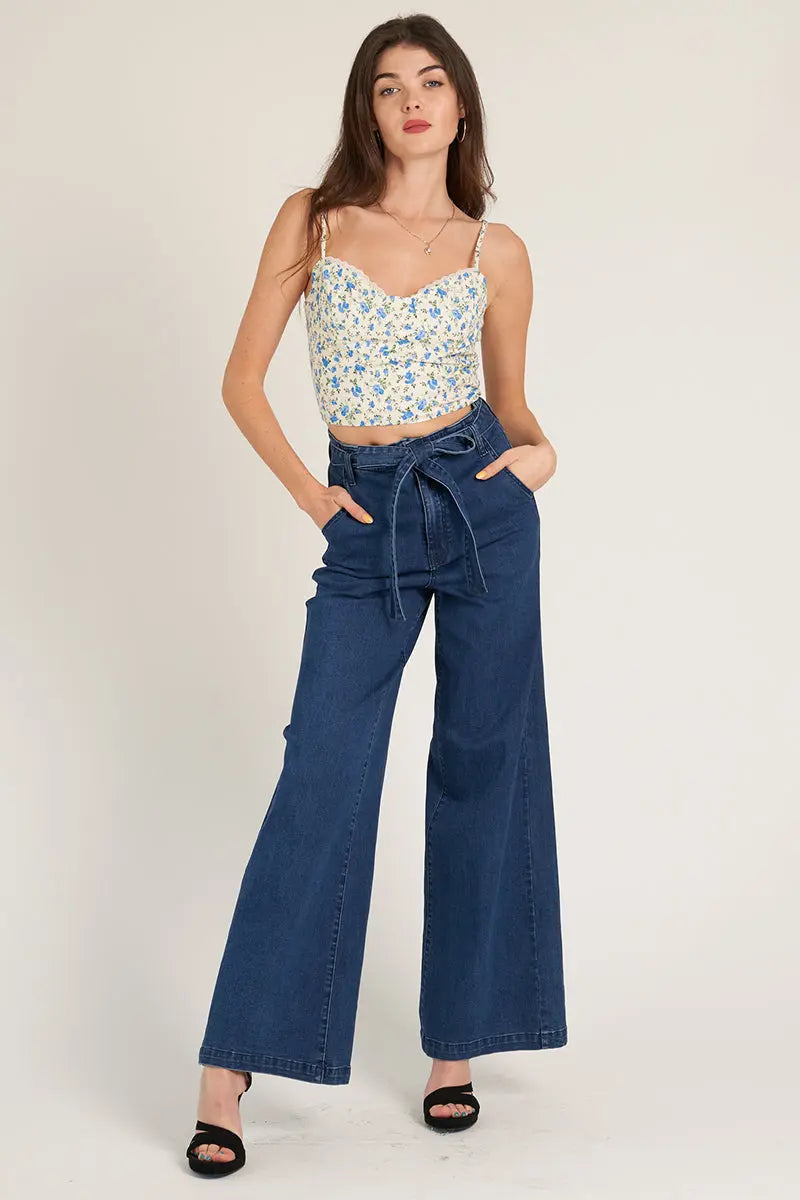 Wild Spirit Bustier – Floral and Feminine Style