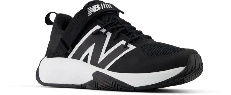 Kid's FuelCell Play Bungee w/Top Strap BLACK-WHITE-W-3 NEW BALANCE