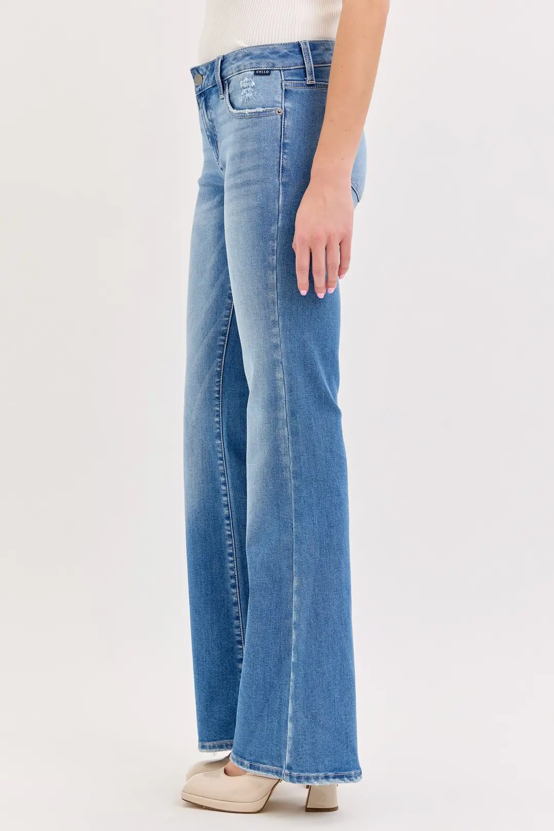 Cello Amelia Low Rise Flare Jeans – A Classic Flare with a Modern Fit