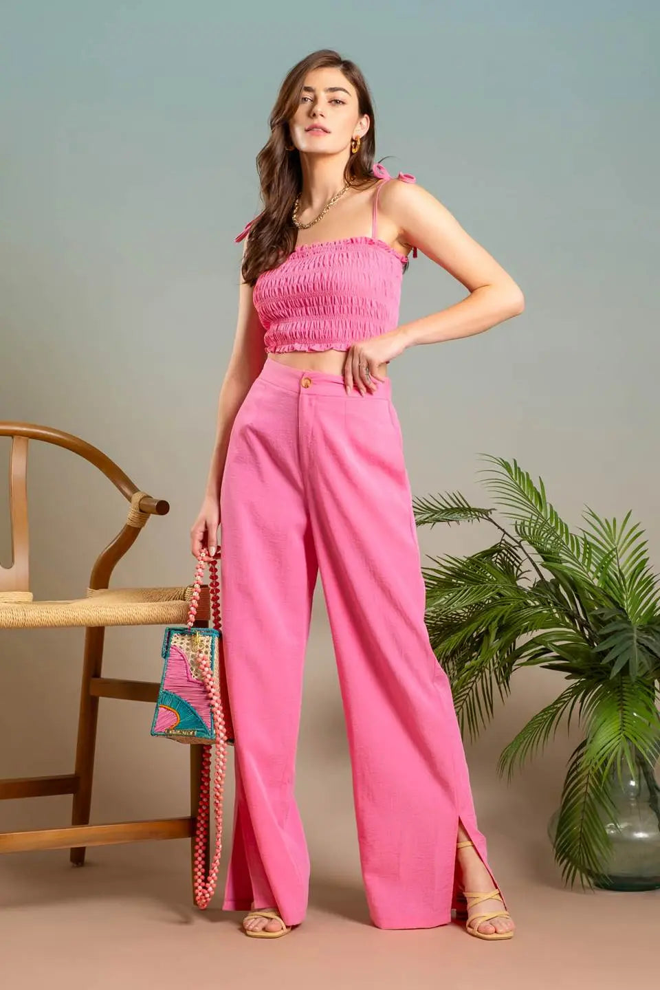 Summer Girly Pants – Elegant, Flowy & Perfect for Any Occasion