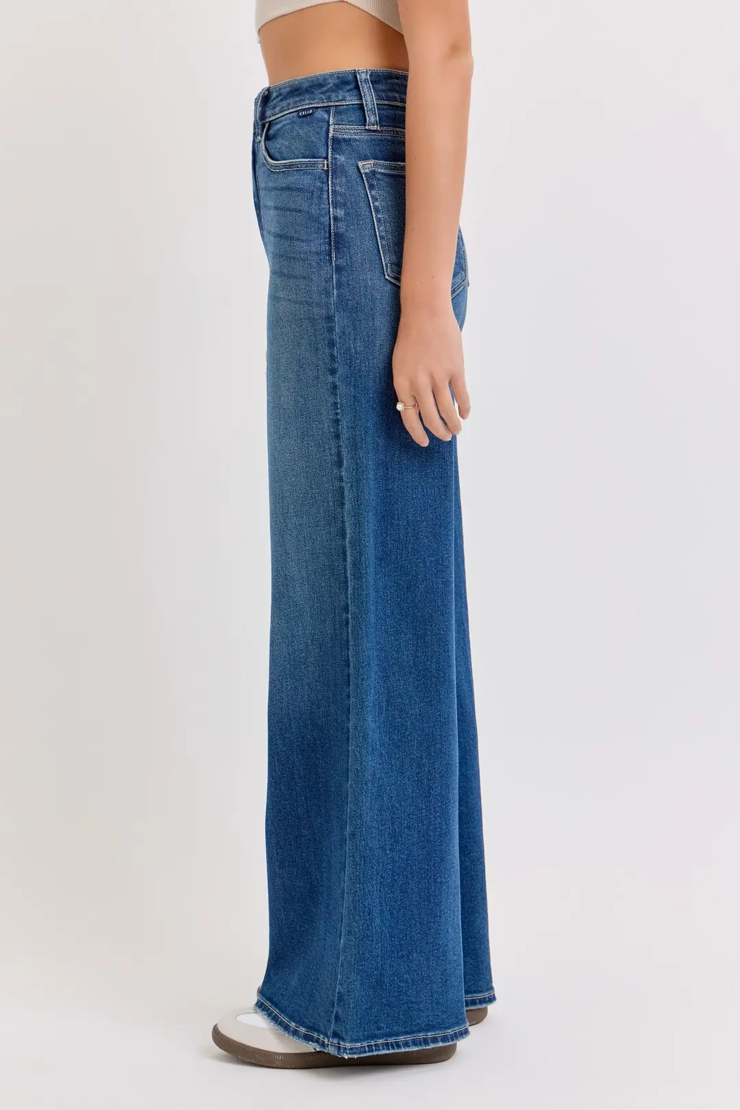 Cello Claira High Rise Wide Leg Jeans – Timeless Dark Wash Jeans WAT? JEANS & CELLO JEANS