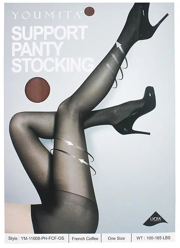 Joia Support Panty Stocking – Firm Sheer Control Hosiery JOIA TRADING CO.