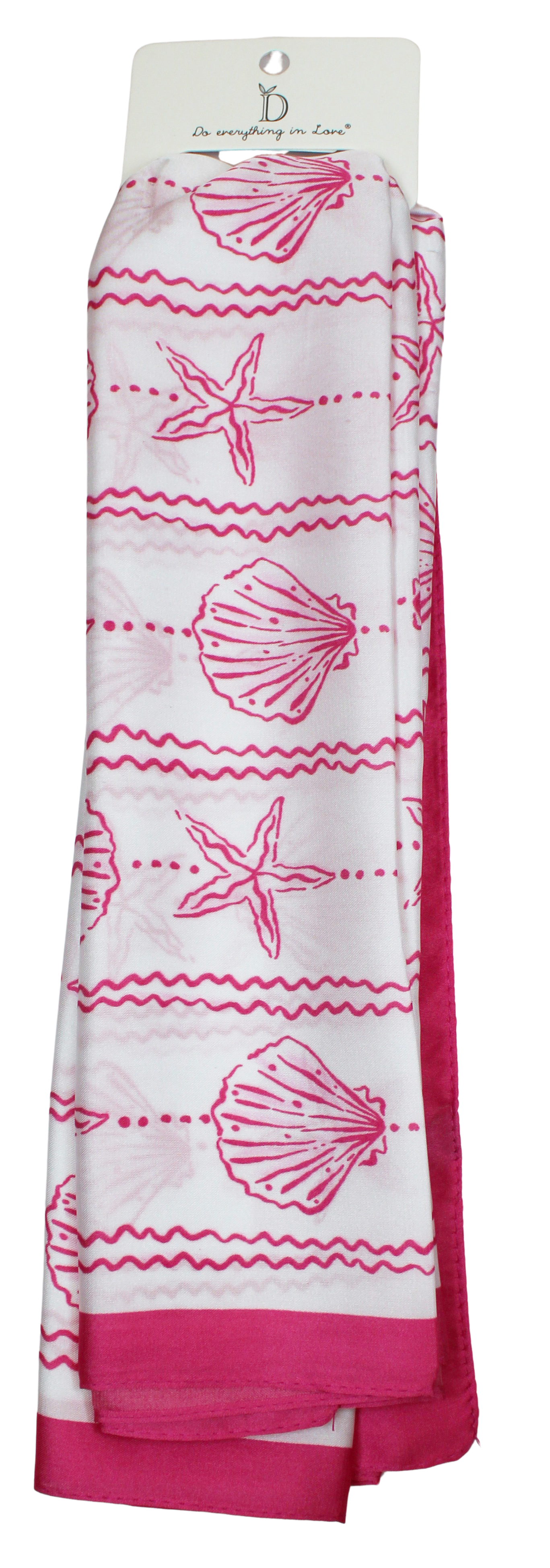 Joia Do Everything in Love Silk Neck Scarf – Elegant Square Scarf JOIA TRADING CO.