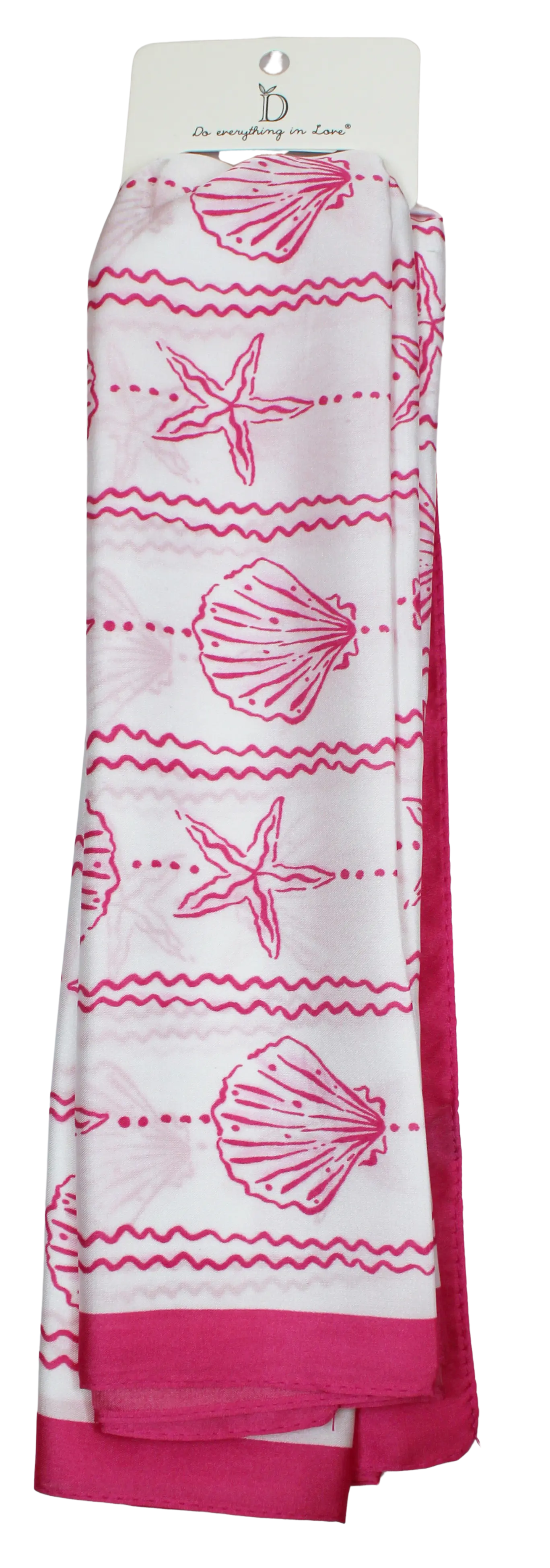 Joia Do Everything in Love Silk Neck Scarf – Elegant Square Scarf JOIA TRADING CO.