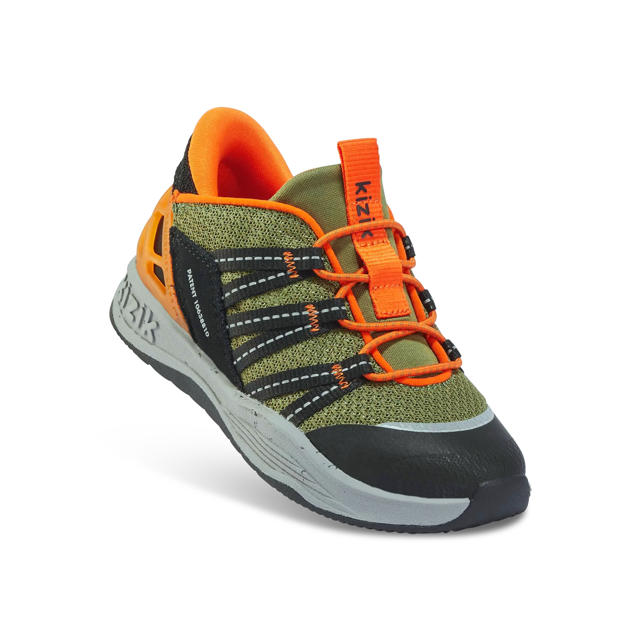 Kid's Truckee OLIVE-GREEN-ORANGE-M-13 KIZIK