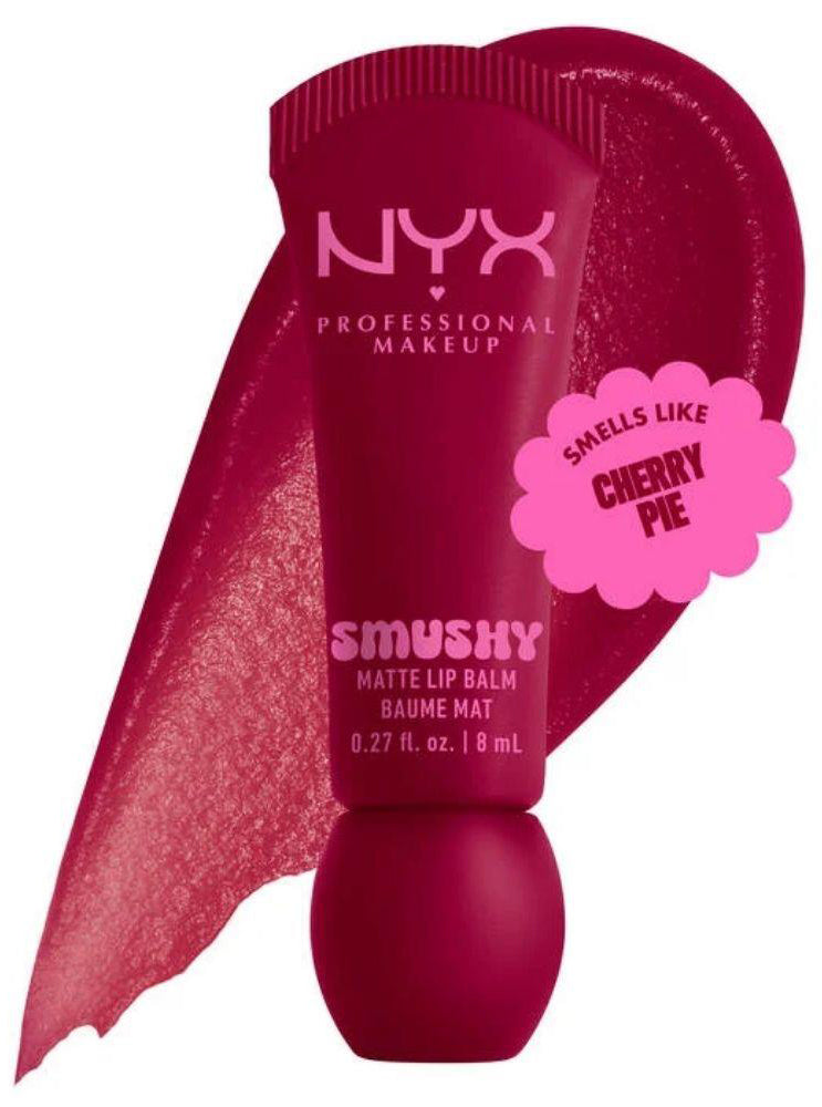 Joia NYX Smushy Matte Lip Balm – Soft-Matte Buildable Color SQUEEZE N' SIZZLE-11 JOIA TRADING CO.