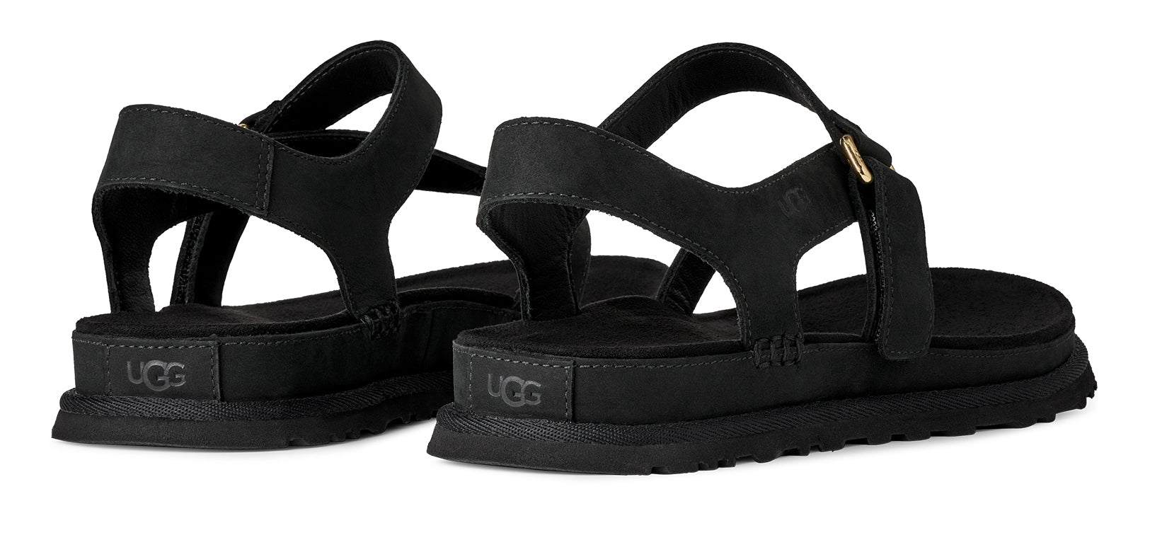 Women's UGG GoldenGaze Toe Post – Leather Strappy Adjustable Sandals UGG