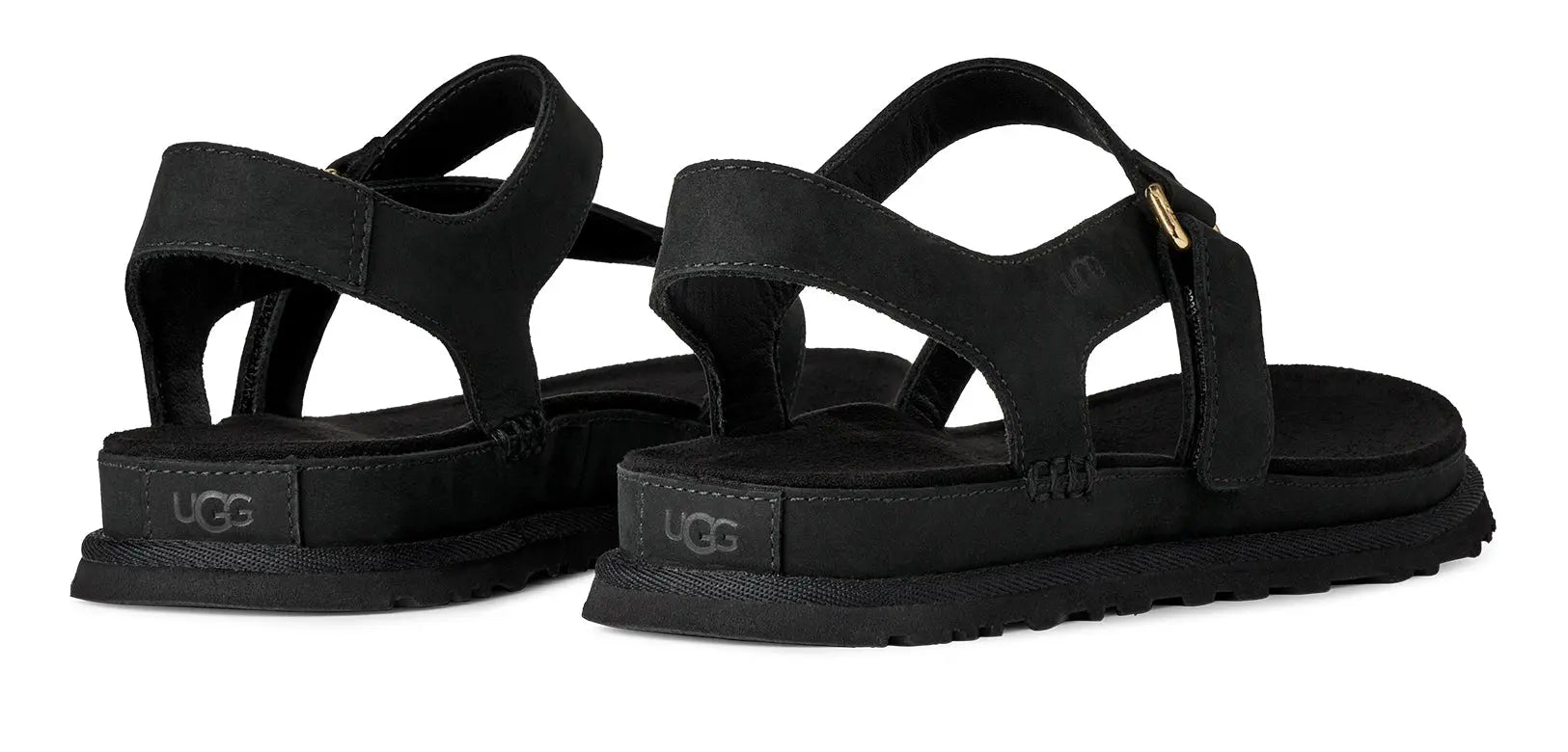 Women's UGG GoldenGaze Toe Post – Leather Strappy Adjustable Sandals UGG