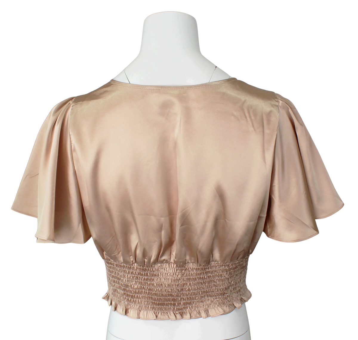 Timing Sunset Dreaming Top – Flutter Sleeve Crop Top TIMING INC