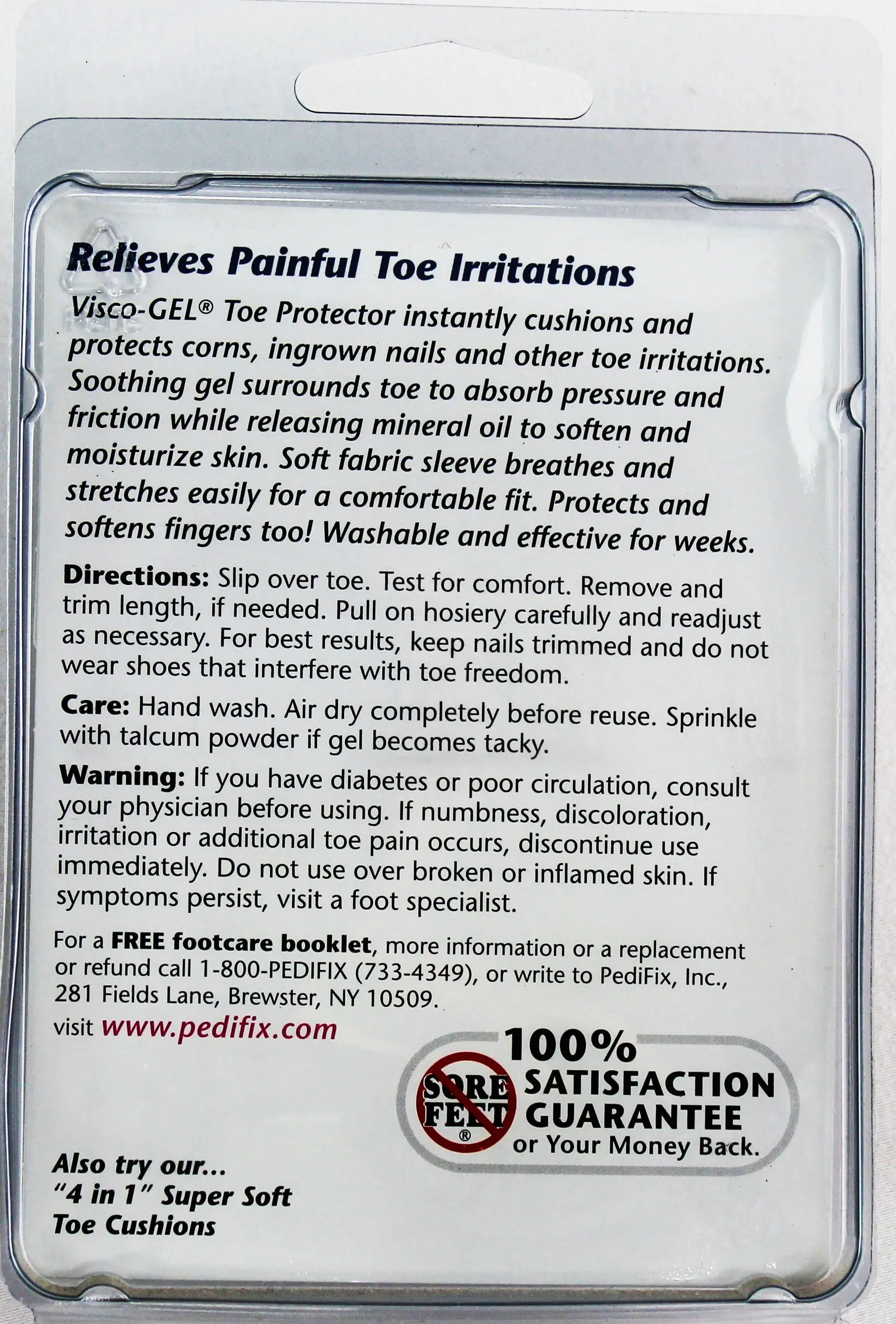 Gel Toe Protectors PEDIFIX