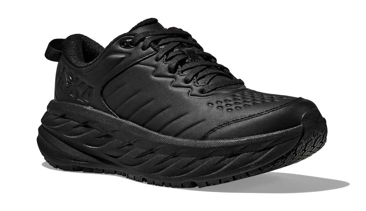 Men’s Hoka Bondi SR – Built for Comfort & Performance BLACK/BLACK / EE / 14 HOKA